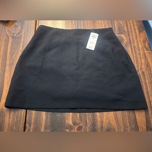 Abercrombie black mini skort